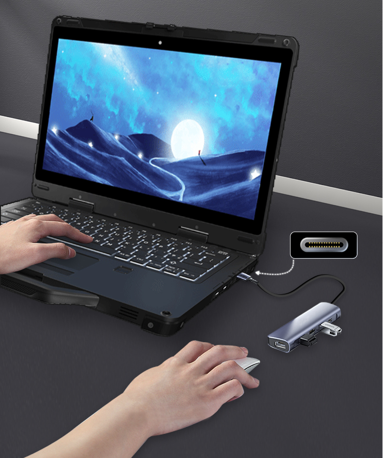 酷睿11代軍用筆記本,13.3英寸IP65級電腦,DTN-S1311EB.jpg 酷睿11代軍用筆記本,13.3英寸IP65級電腦,DTN-S1311EB.jpg